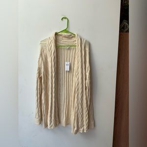 J. Jill Cream Cardigan